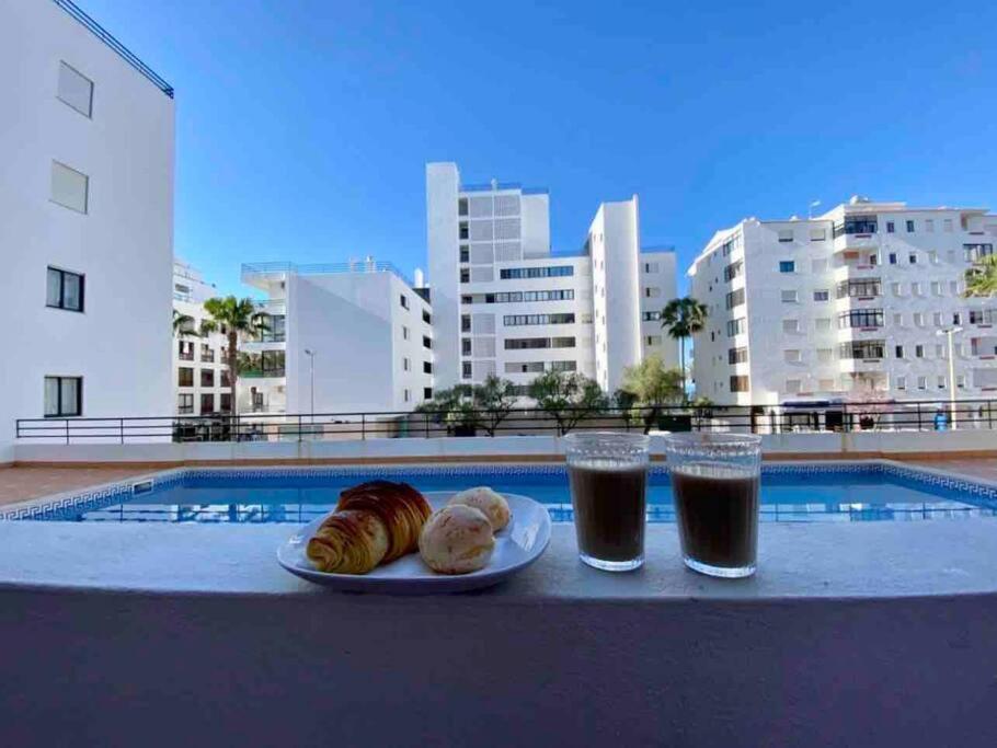 Luxury Modern Beach Apartment Quarteira Exterior foto